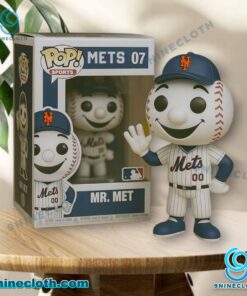 New York Mets Mr. Met Mascot Collectible Figure l0VndNa