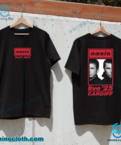 Oasis Live '25 Cardiff July 4 2025 Unisex T-shirt mponz46