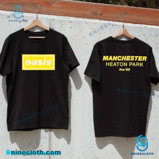 Oasis Manchester Heaton Park Live '25 Unisex T-shirt WfhSY4E