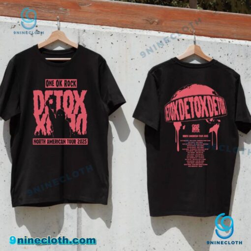 One Ok Rock Detox Live North American Tour 2025 Unisex T-shirt S0WEfUJ