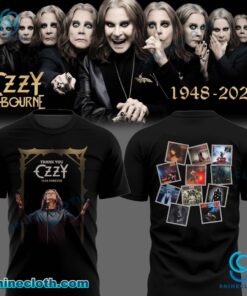 Ozzy Osbourne Album Thank You 1948-2025 T-shirt d3mn2It