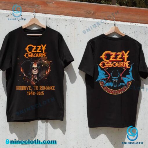 Ozzy Osbourne Goodbye To Romance 1948-2025 T-shirt cA96krN
