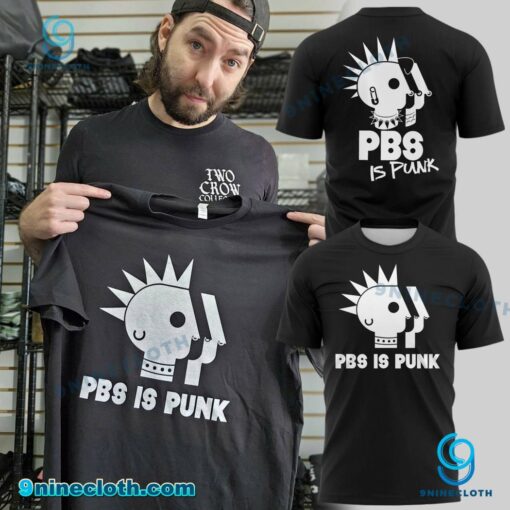 PBS Is Punk Protect PBS T-shirt 2tyAZBL