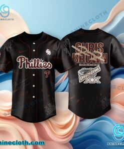 Philadelphia Phillies X Chris Brown Breezy Bowl XX Tour 2025 Baseball Jersey BAcpvK5