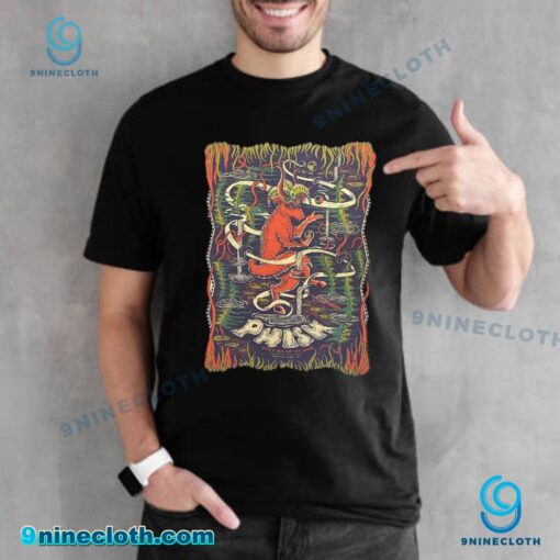 Phish Saratoga Springs New York July 25 26 27 2025 Unisex T-shirt zR5YrBN