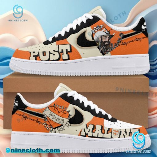 Post Malone The Fools For You Air Force Shoes 2jQfgKZ