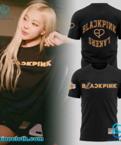 Rose Blackpink X Los Angeles Lakers Unisex T-shirt 8KnZpa2