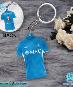 S.S.C. Napoli Jersey Acrylic Keychain r3pvjTl