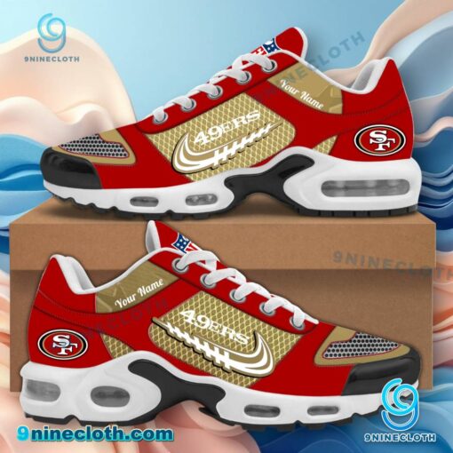 San Francisco 49ers NFL Personalized Air Max Plus Shoes LvZFSix