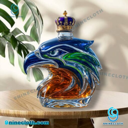 Seattle Seahawks Custom Whiskey Bottle WBCnME5