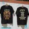 Slayer Farewell Tour 2025 Multi Skull Throne Art Unisex T-shirt e0Q3q6y