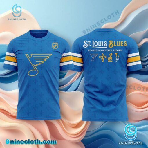 St. Louis Blues New Logo Remixed Remastered Reborn T-shirt, Hoodie lJhDwaW