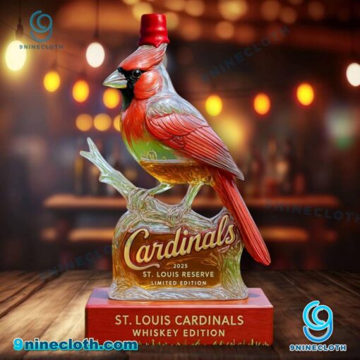 St. Louis Cardinals 2025 Custom Whiskey Bottle ic49qCp