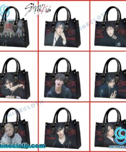 Stray Kids Band Members Leather Handbags 70kxuoQ