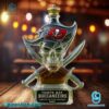Tampa Bay Buccaneers Skull Custom Whiskey Bottle-a E4NFMbI