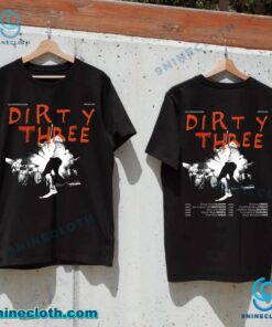The Dirty Three UK European Tour Winter 2025 Unisex T-shirt iX3SQxO