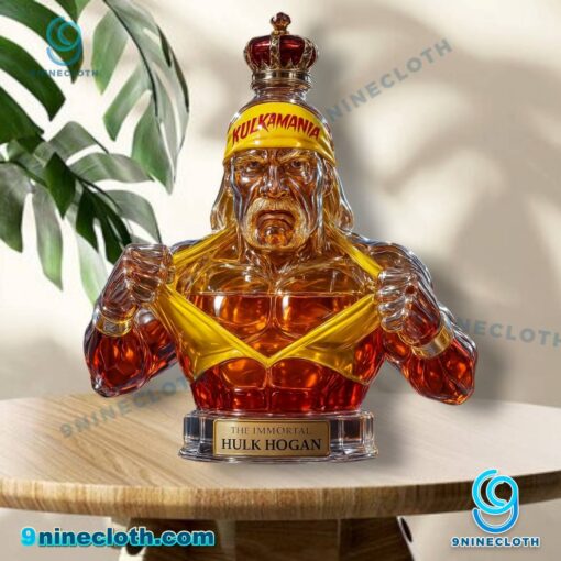 The Immortal Hulk Hogan Custom Whiskey Bottle 5cjAEk7