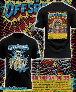 The Offspring Supercharged North American Tour 2025 T-shirt JPldW7p