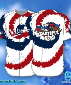 Washington Nationals Grateful Dead Night August 1 2025 Baseball Jersey xKN2uPd