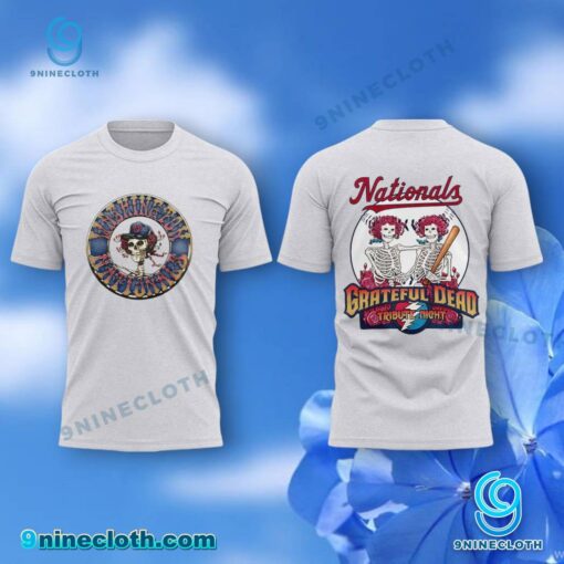 Washington Nationals Grateful Dead Tribute Night 2025 T-shirt qW1guOC