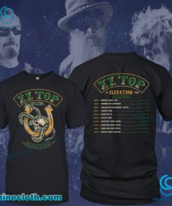 Zz Top Snake The Elevation Tour Australia 2025 Unisex T-shirt vXNh26Q