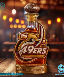 49ers Faithful To The Bay Whiskey Bottle 6tjSeDp