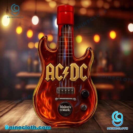 ACDC Guitar Custom Whiskey Bottle ORPKo1k