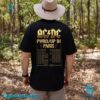 ACDC Pwr Up In Paris 1976-2025 T-shirt-b K7by6hg