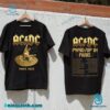 ACDC Pwr Up In Paris 1976-2025 T-shirt mb6kQph