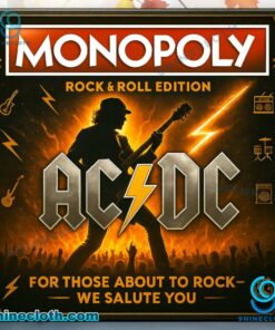 ACDC Rock & Roll Edition Monopoly ZcBuKoD