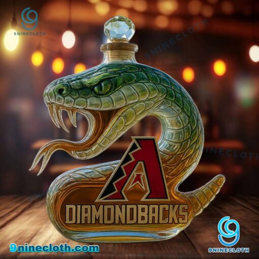Arizona Diamondbacks Snake Whiskey Bottle 4J9OYRK