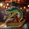 Arizona Diamondbacks Snake Whiskey Bottle-b 96ATCba