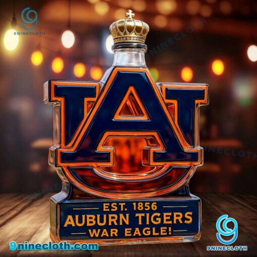 Auburn Tigers War Eagle Custom Whiskey Bottle aOx4kRl