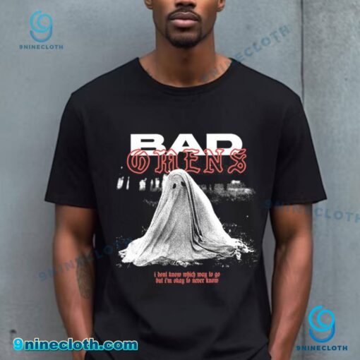 Bad Omens Halloween I Don't Which May To Go But I'm Okay To Never Know T-shirt YmOWos6