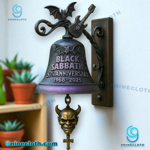 Black Sabbath 57th Anniversary 1968-2025 Doorbell 2IW4s5O