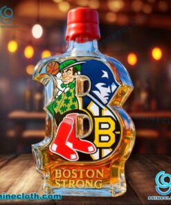 Boston Sport Teams Boston Strong Custom Whiskey Bottle w7smeTD