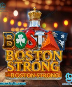 Boston Sports Teams Boston Strong Custom Whiskey Bottle hmGAFqz