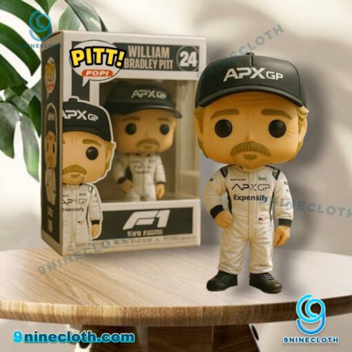 Brad Pitt F1 The Movie 2025 Collectible Figure EGbxtXu