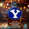 Brigham Young Cougars Custom Whiskey Bottle-a 92HVZcG