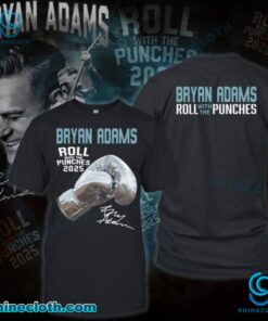 Bryan Adams Roll With The Punches 2025 T-shirt B5ifH2L