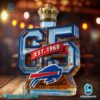 Buffalo Bills Est 1960 65th Anniversary Custom Whiskey Bottle-a saCAQB9