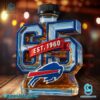 Buffalo Bills Est 1960 65th Anniversary Custom Whiskey Bottle-b G9Yz0tW