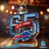 Buffalo Bills Est 1960 65th Anniversary Custom Whiskey Bottle-c ODr60g1