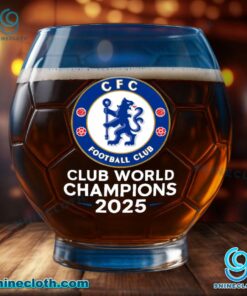 Chelsea Club World Champion 2025 Whiskey Glass chF3nWZ