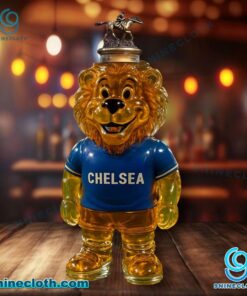 Chelsea Fc Blue Lion Custom Whiskey Bottle aq4YAUw