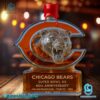 Chicago Bears Super Bowl XX 40th Anniversary Custom Whiskey Bottle-c HuFLXIM