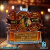 Chicago Blackhawks 1926-2026 100th Anniversary Whiskey Bottle ghxrFoc