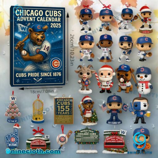 Chicago Cubs Advent Calendar 2025 Kw2izfj