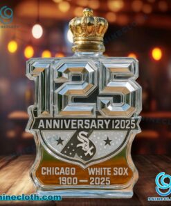 Chicago White Sox 125th Anniversary 1900-2025 Custom Whiskey Bottle EDd5ObZ