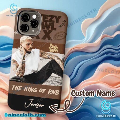 Chris Brown Breezy Bowl XX The King Of RnB Personalized Phone Case cHXp6Lw